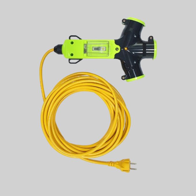 멀티코드 산업용 고용량 3WAY 1.5SQ 3구 30호 27M