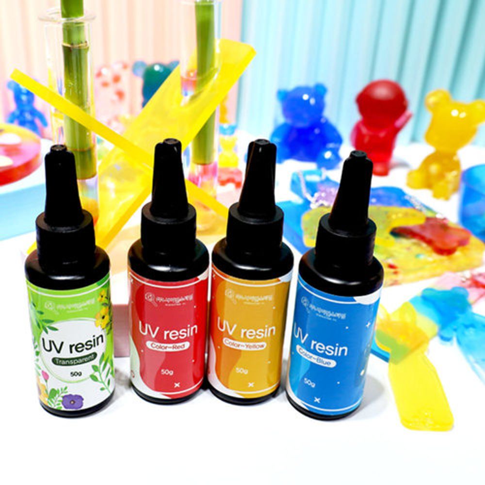 (UV레진 아트용) 레진액-파랑 레진