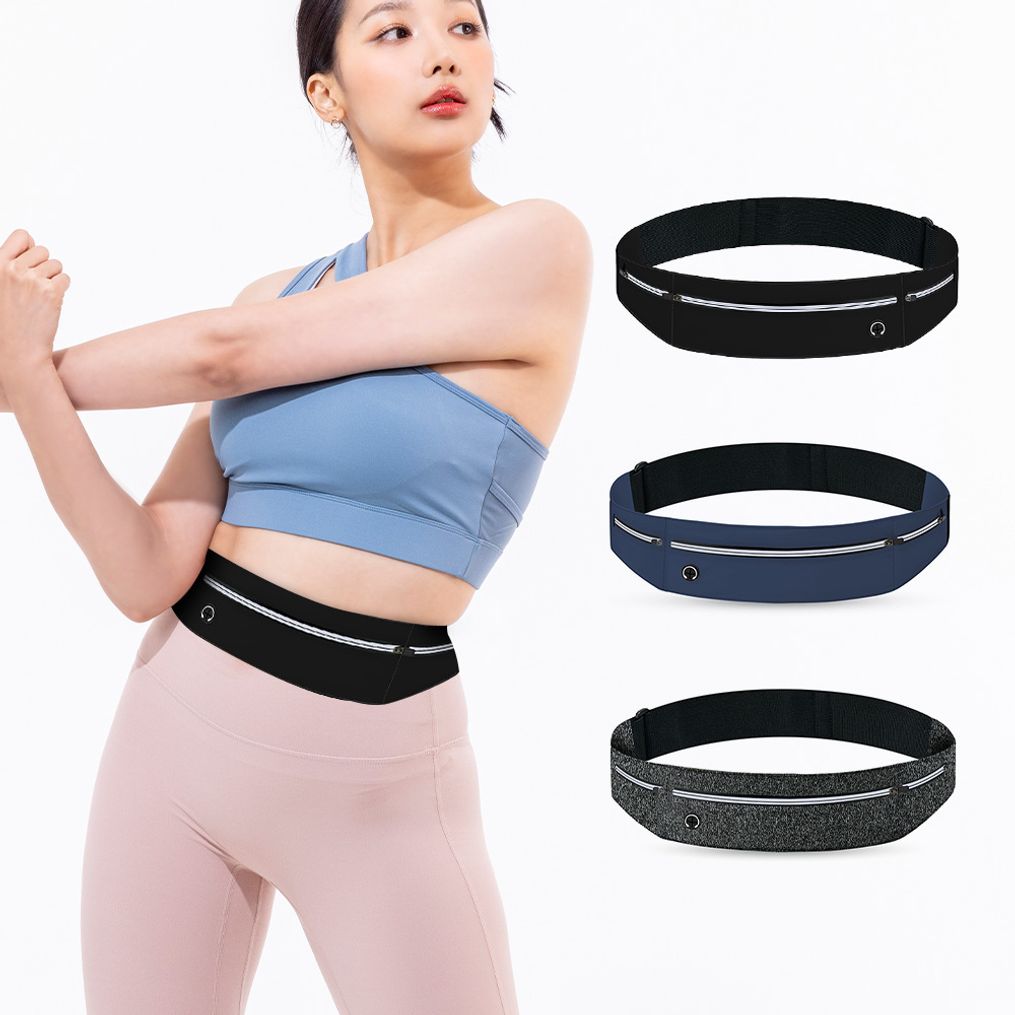 수납력 흔들림 없는 남녀공용 조깅 마라톤 러닝벨트