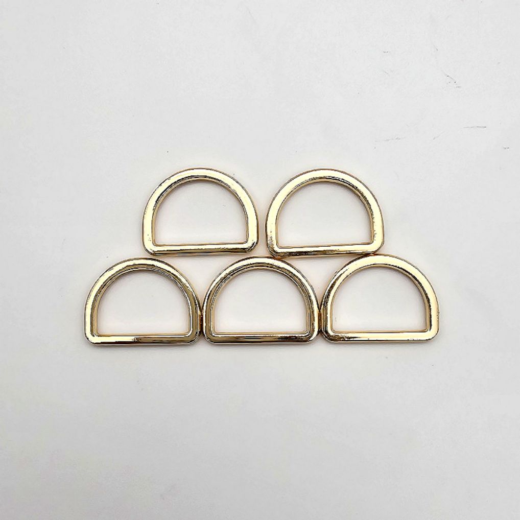가방부자재 D링 디링고리 연결고리 DIY 금속 부자재 20mm