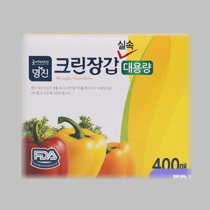 주방잡화 위생 크린장갑 24cmx27cmx400매