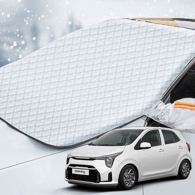 모닝 성에방지커버 자동차 앞유리 덮개 커버