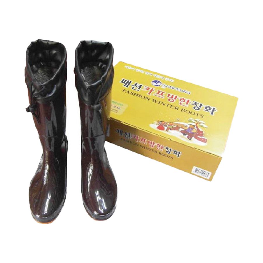방한부츠 장화 겨울 방한내피 35CM PVC 방한장화 FARM-058