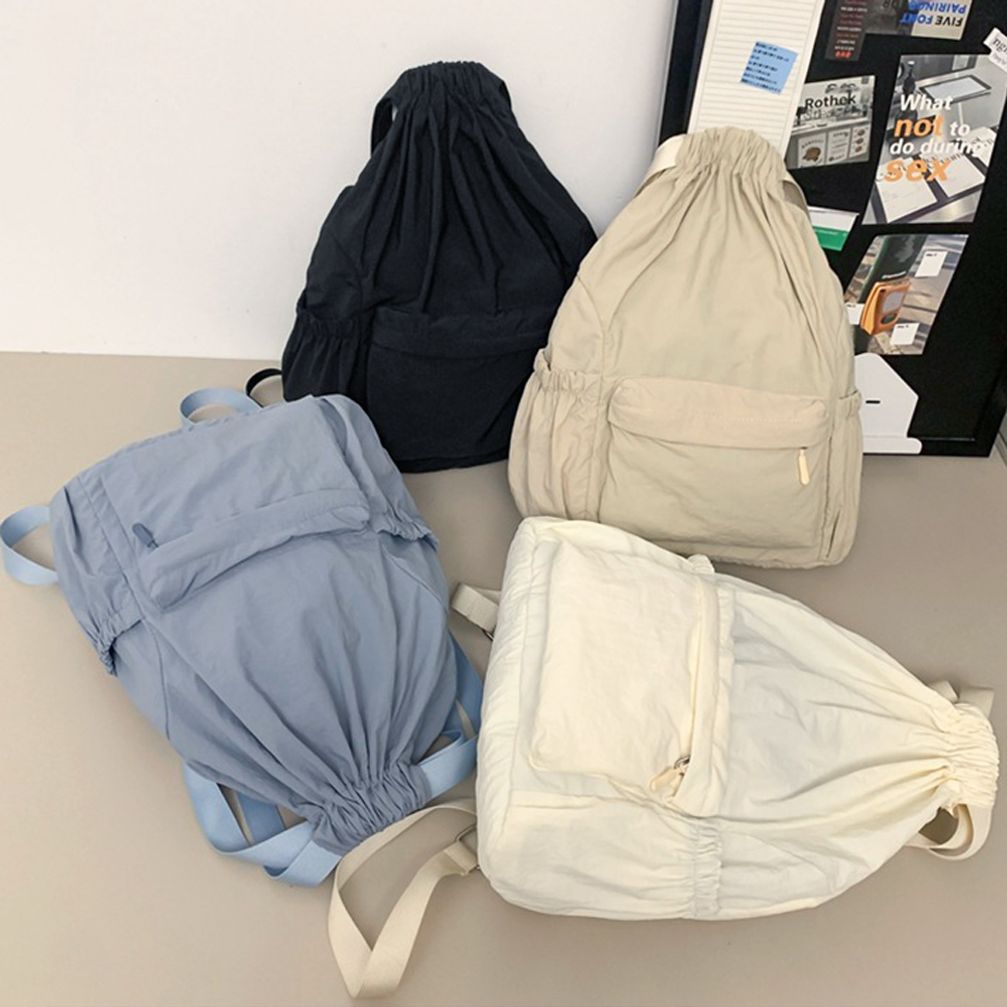 나일론 여자 가벼운 백팩 대학생 직장인 가방