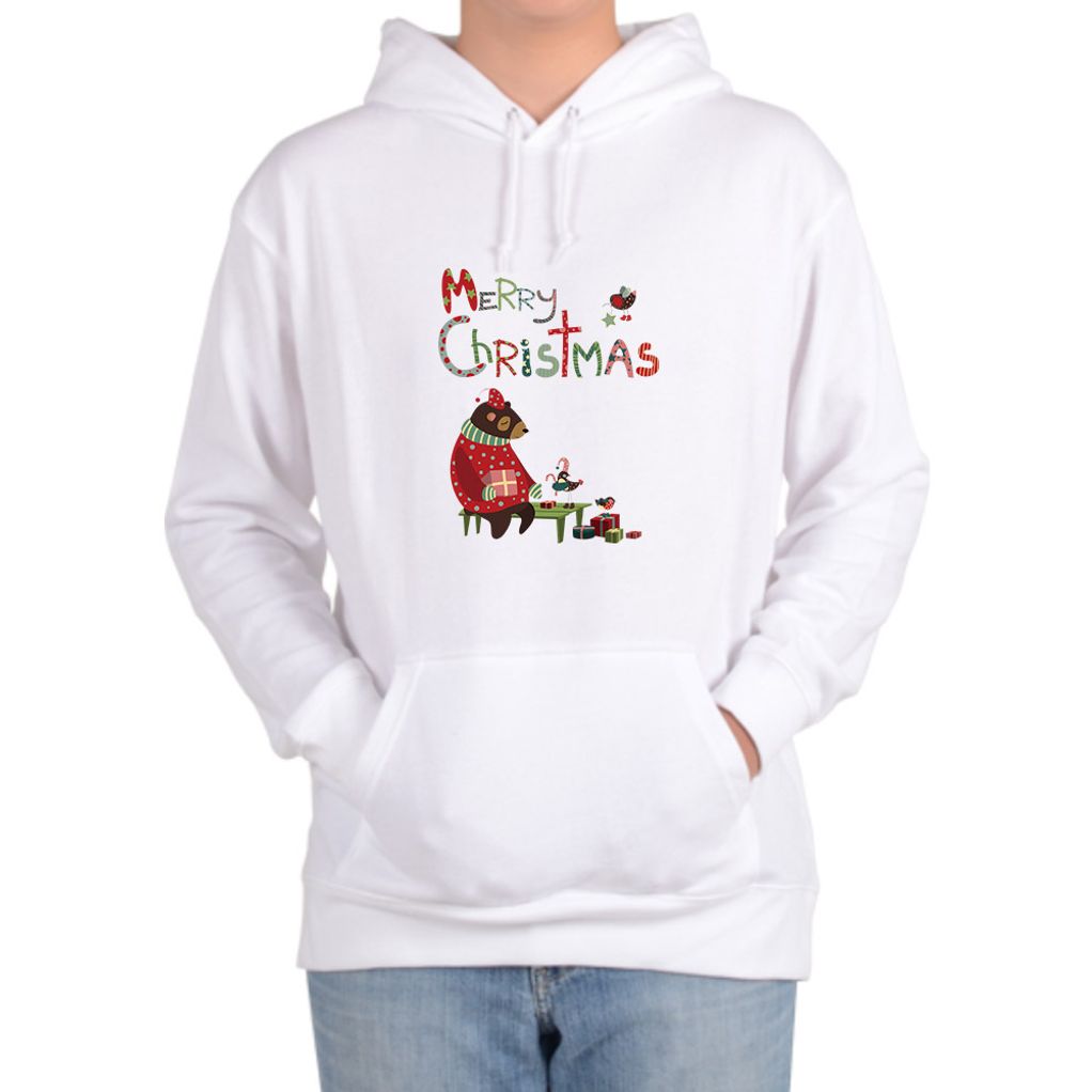 기모후드티 메리크리스마스 성탄절 예수탄생일 축제 디자인 부드러움 보온성