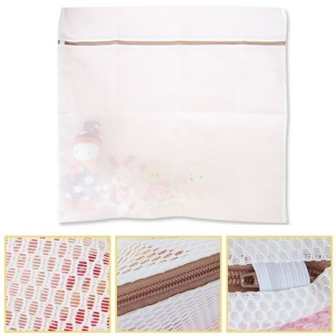 매쉬 2중 사각세탁망-L(약72x65cm) 무형광