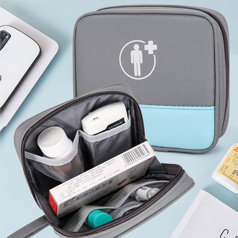 여행 구급가방 상자 휴대용 약가방 소형 약품파우치