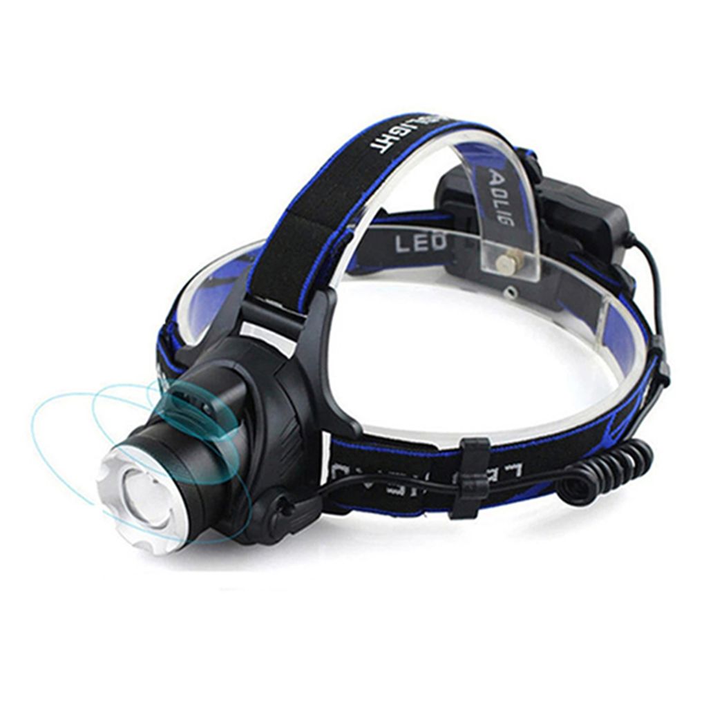 LED 헤드랜턴 줌 WhiteLaser 20000루멘 30W 충전식 모션센서 후레쉬 작업등