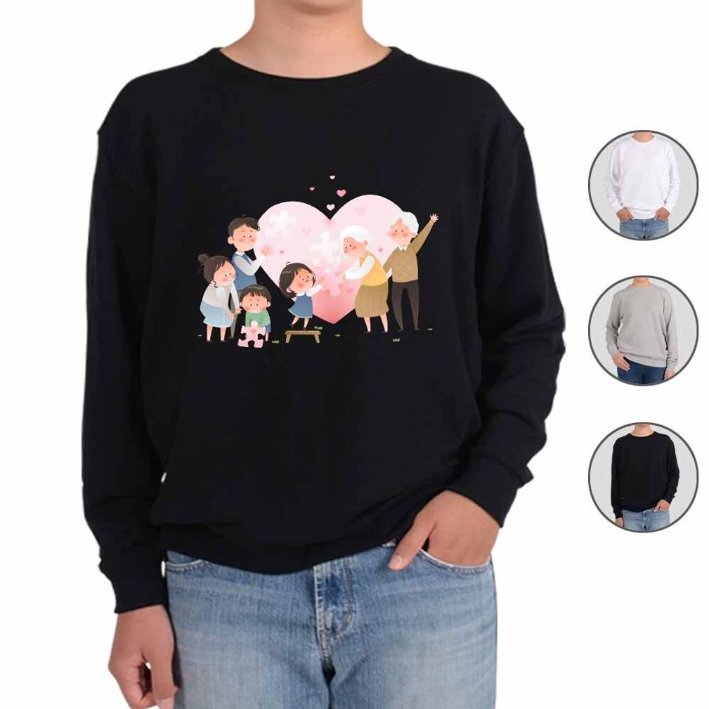 맨투맨 남여공용 가정의달 행복한가족 twentyone