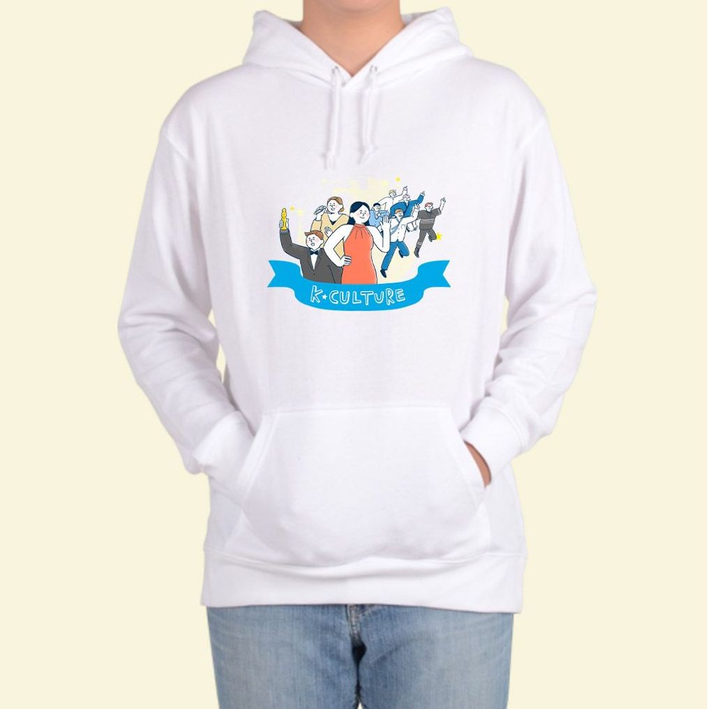 후드티 남여공용 K컬쳐 세상속으로 가즈아