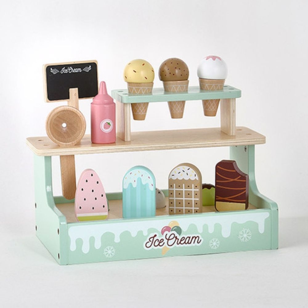 촉감놀이 국민육아템 어린이 감각발달 장난감 원목 아이스크림 가게