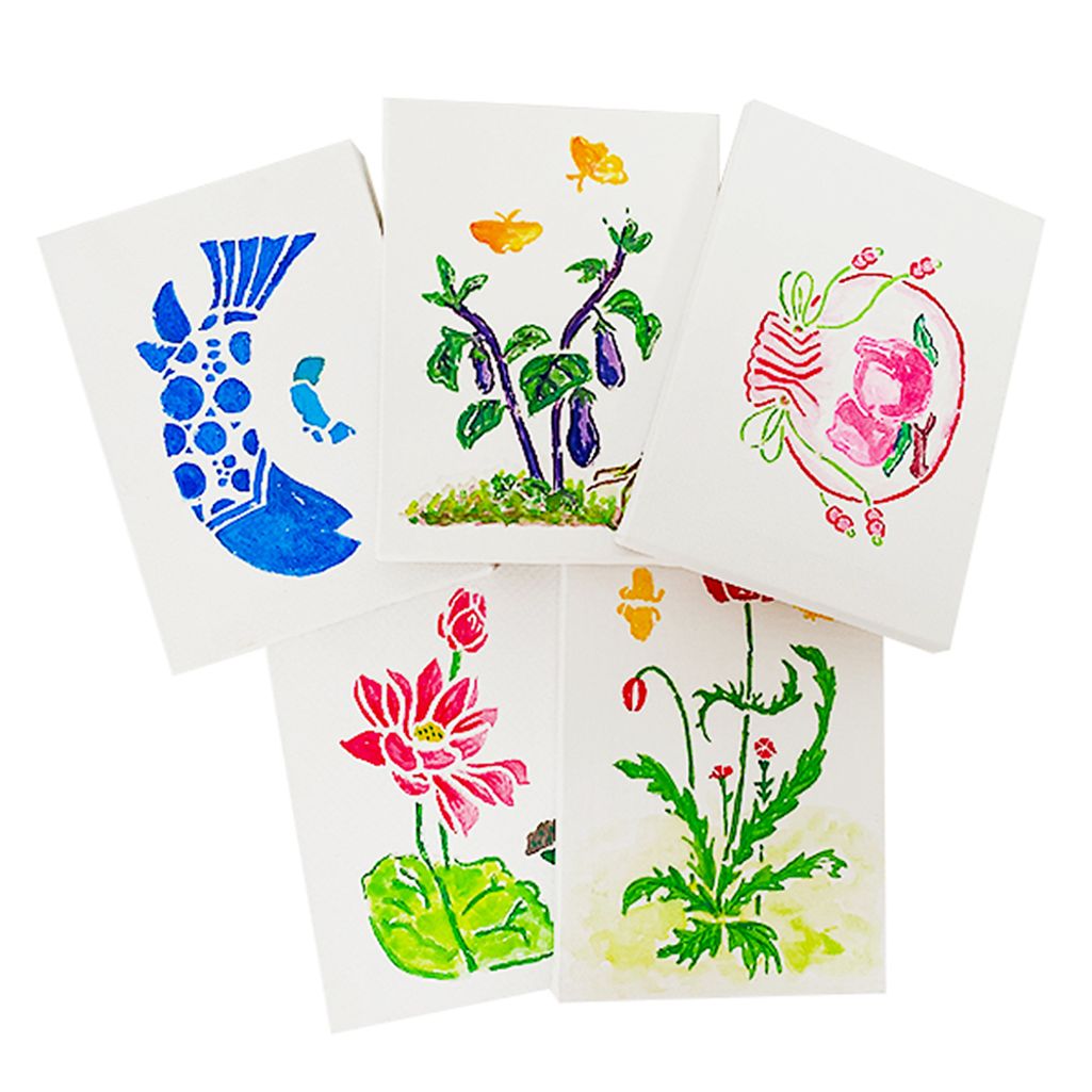 (TD)(집콕) 하비 스텐실 모형판(민화)-1인용