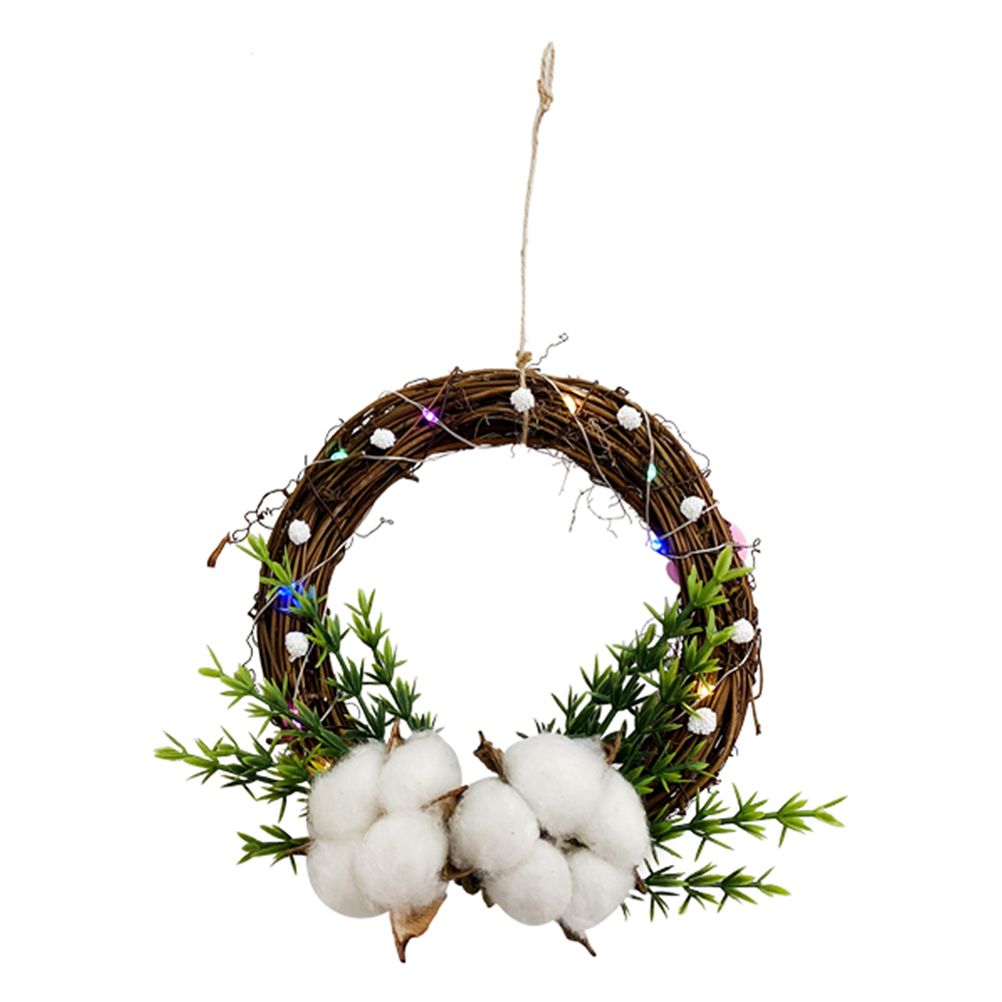 (TD) 목화 자연 리스 만들기-1인용