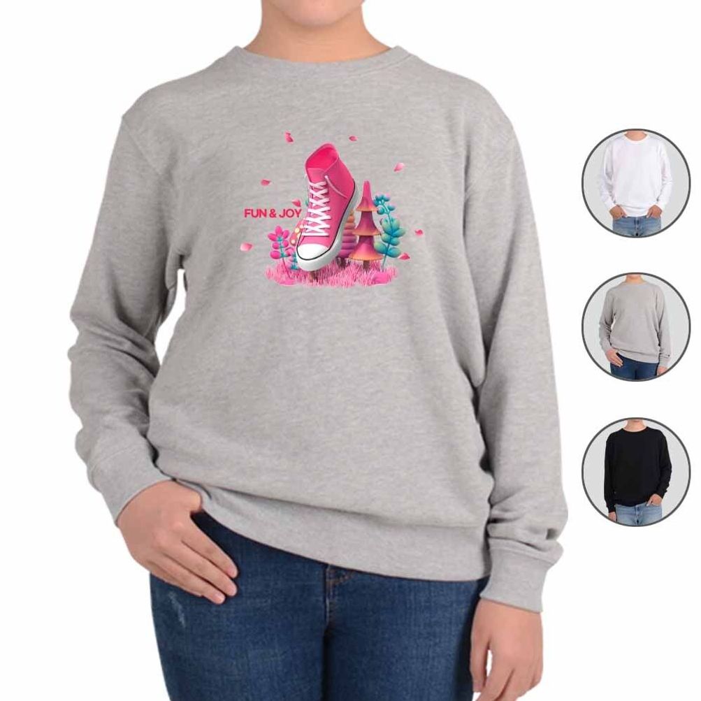 맨투맨 봄 계절 벚꽃 펀앤조이 그림 SPRING B2 디자인