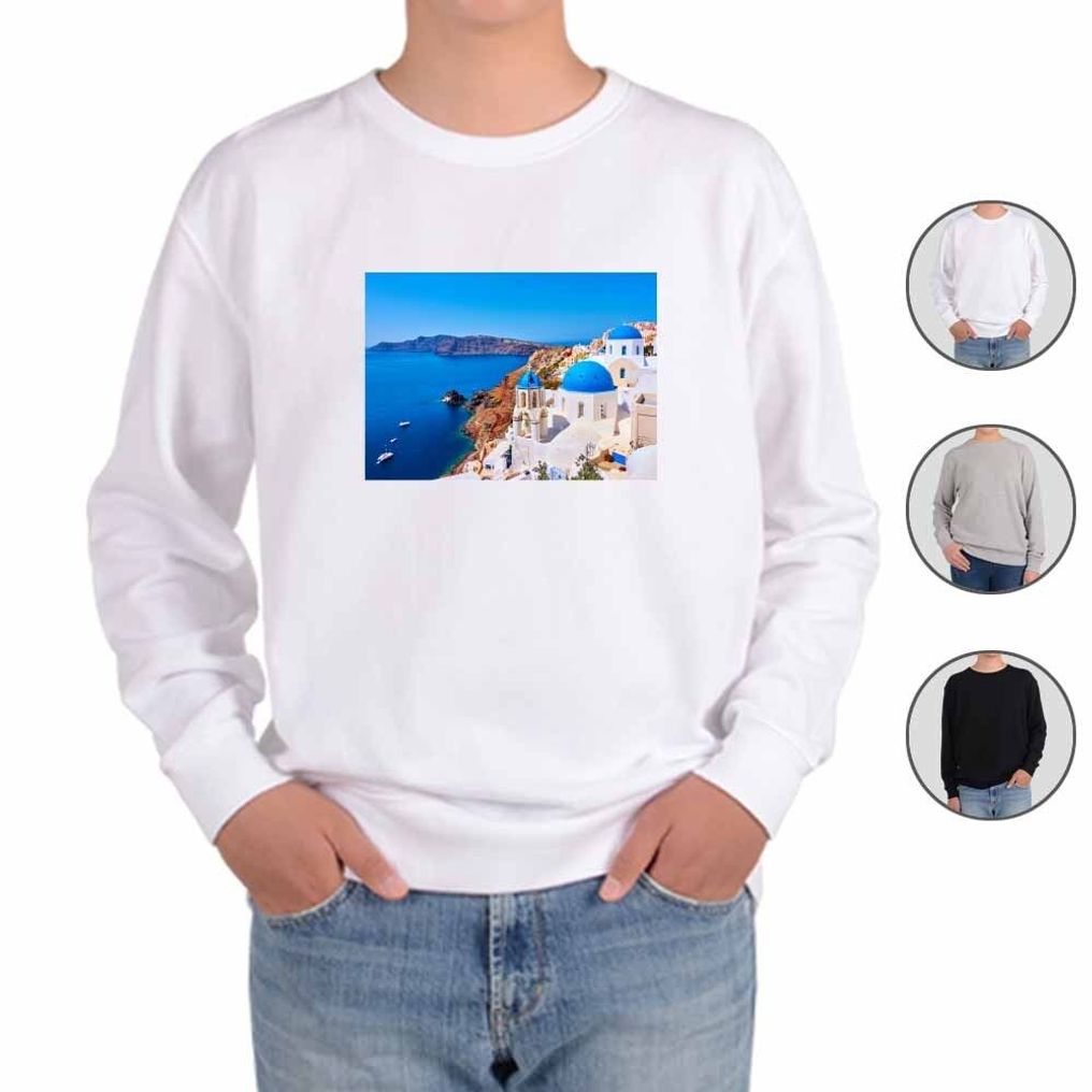 맨투맨 그리스 산토리니 유럽 관광 디자인