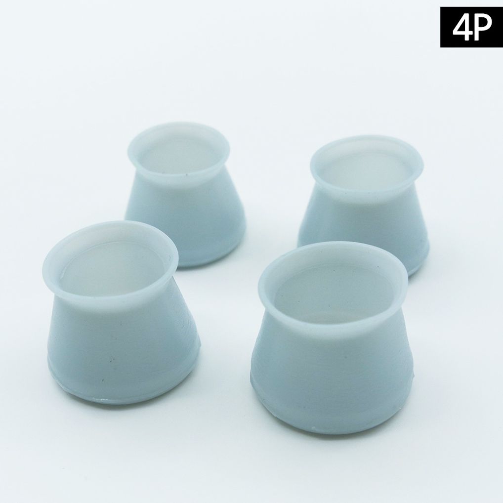 의자다리 발캡 회색4개입 실리콘탁자받침대회색블루