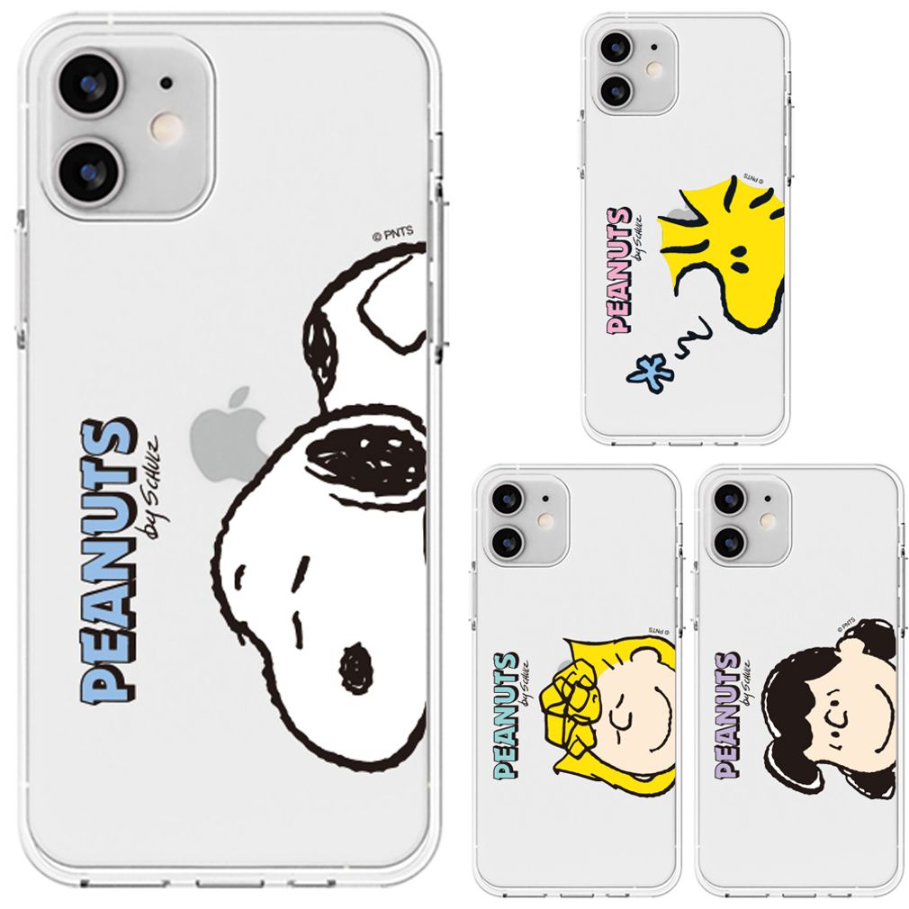 갤럭시A52 스누피 윈드 케이스 투명 슬림 젤리 A526