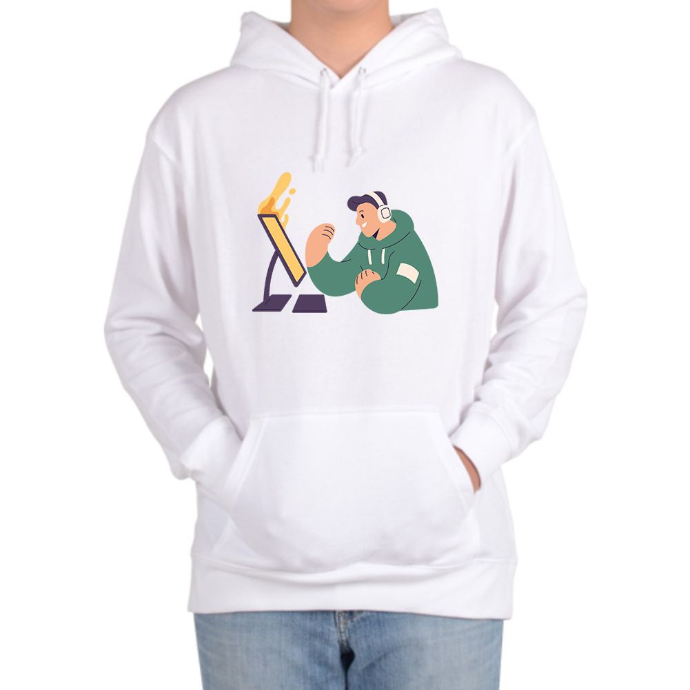 후드티 영상수업 원격수업 비대면 수업 컴퓨터 COMPUTER E스포츠 새시대 변화