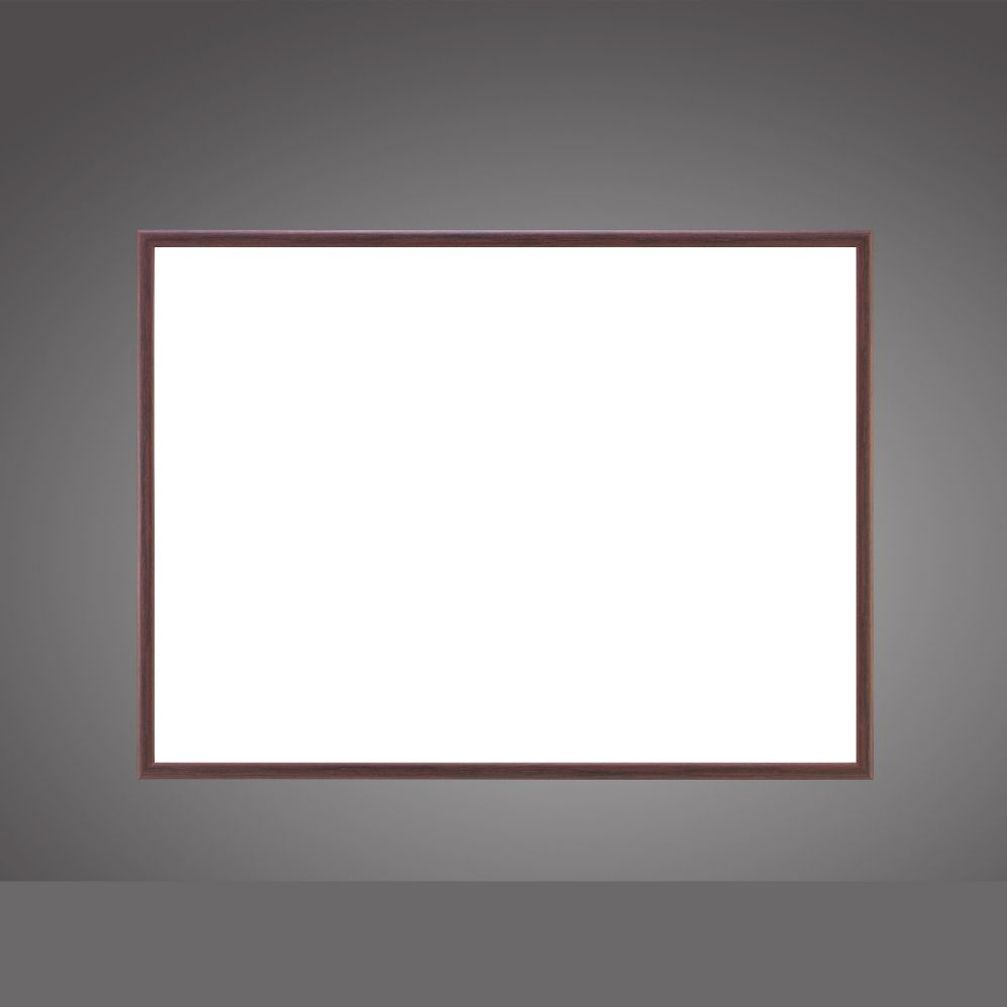 일반 화이트보드(월넛) 90x150cm 학원칠판 가정용칠판