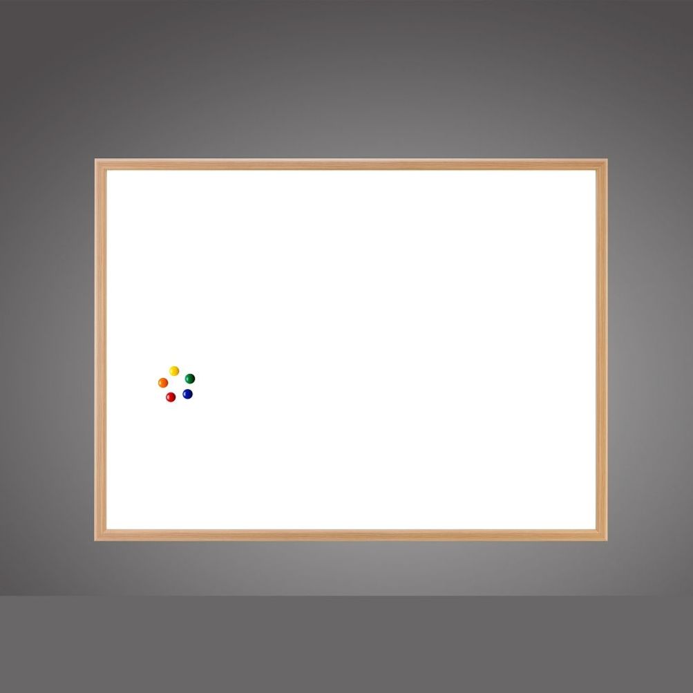 자석 화이트보드(메플) 120x240cm 학원칠판 회사칠판