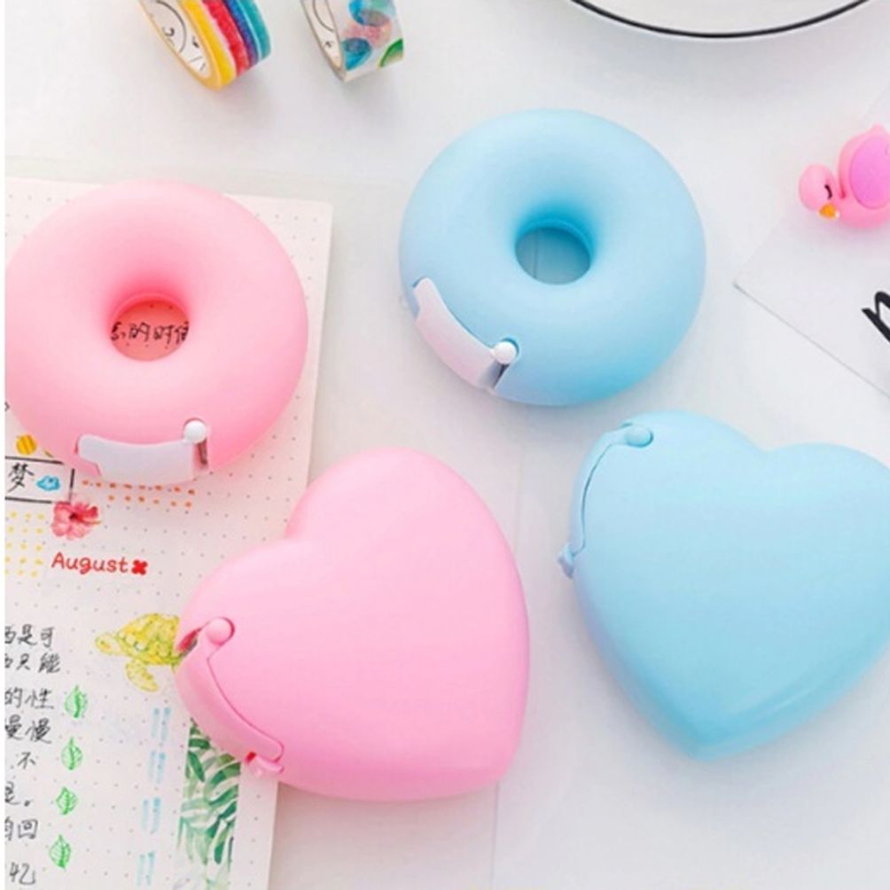 도넛커터기 테이프 문구류 학교용품 사무용품 휴대용