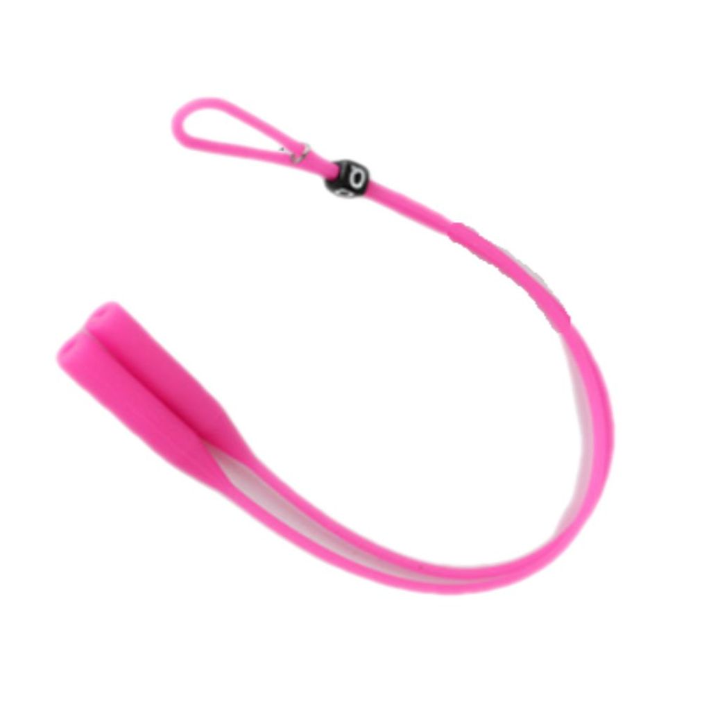 핑크 이니셜 실리콘 길이조절 컬러 안경 스트랩