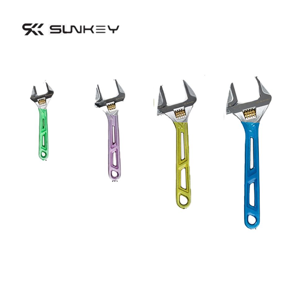 만능렌치 볼트 너트 10인치 레버조절 SUNKEY 경량 몽키