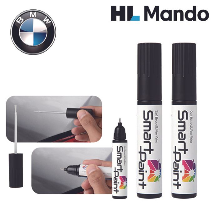 A94 미드나이트블랙 BMW HL 차량용 수성 자동차붓펜 붓페인트 도색+투명 세트