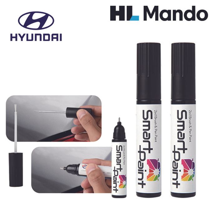 N5M 제네시스GV70 HL 차량용 수성 자동차붓펜 붓페인트 도색+투명 세트