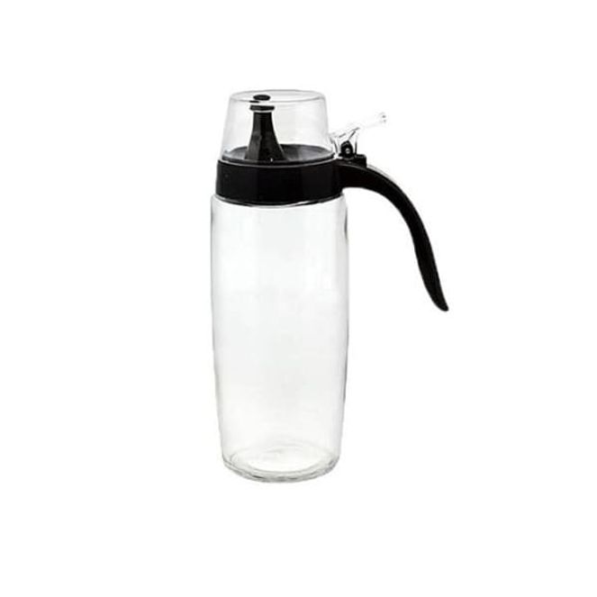 시노글라스 오일병 기름병 시럽병 소스병 블랙 500ml