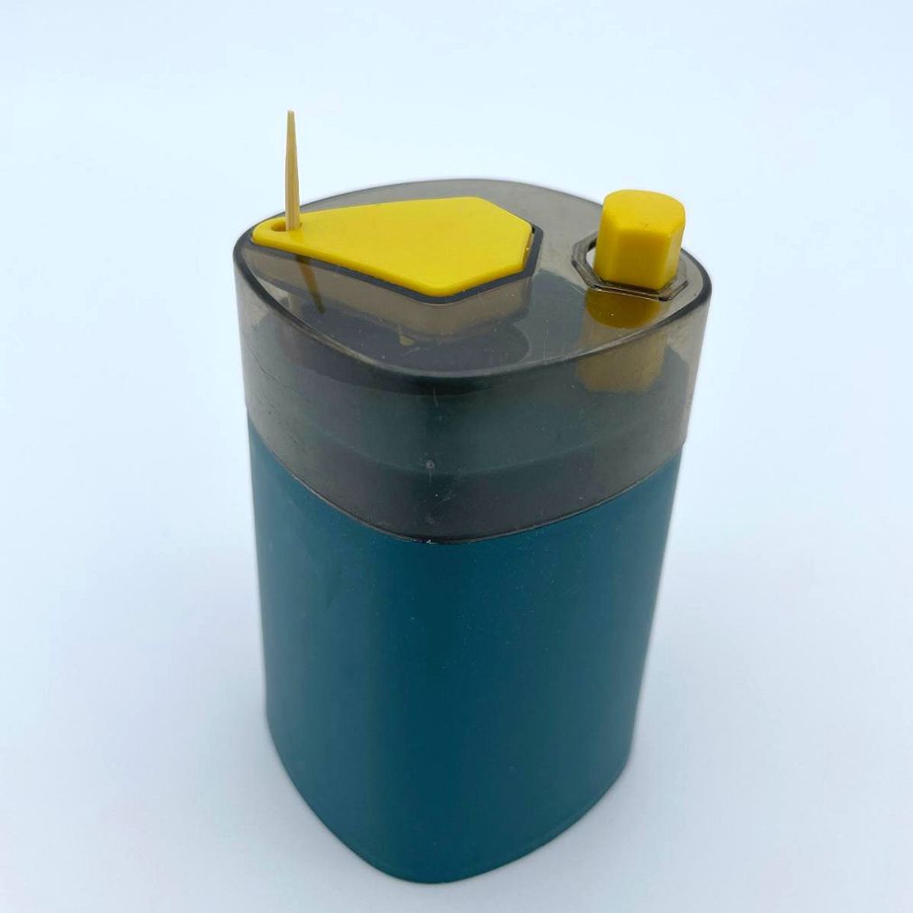 이쑤시개 케이스 보관함 네이비 블루