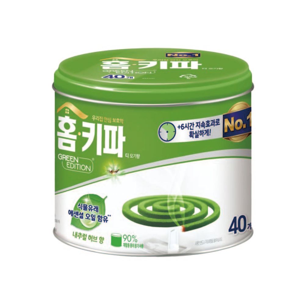 모기퇴치 해충퇴치 홈키파 디 모기향 40개 한통