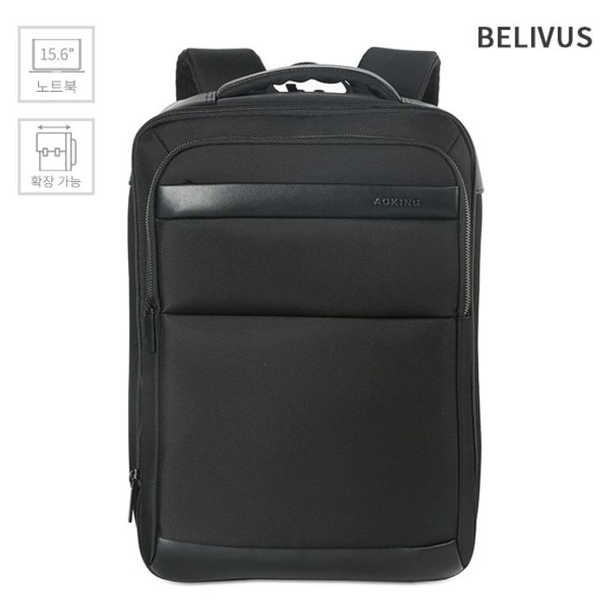 빌리버스 남자 백팩 확장형 노트북 비즈니스 여행 가방 BJE316