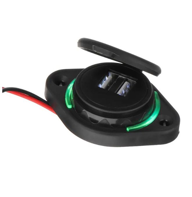 USB포트 자동차 전화 충전 어댑터 소켓 듀얼 콘센트