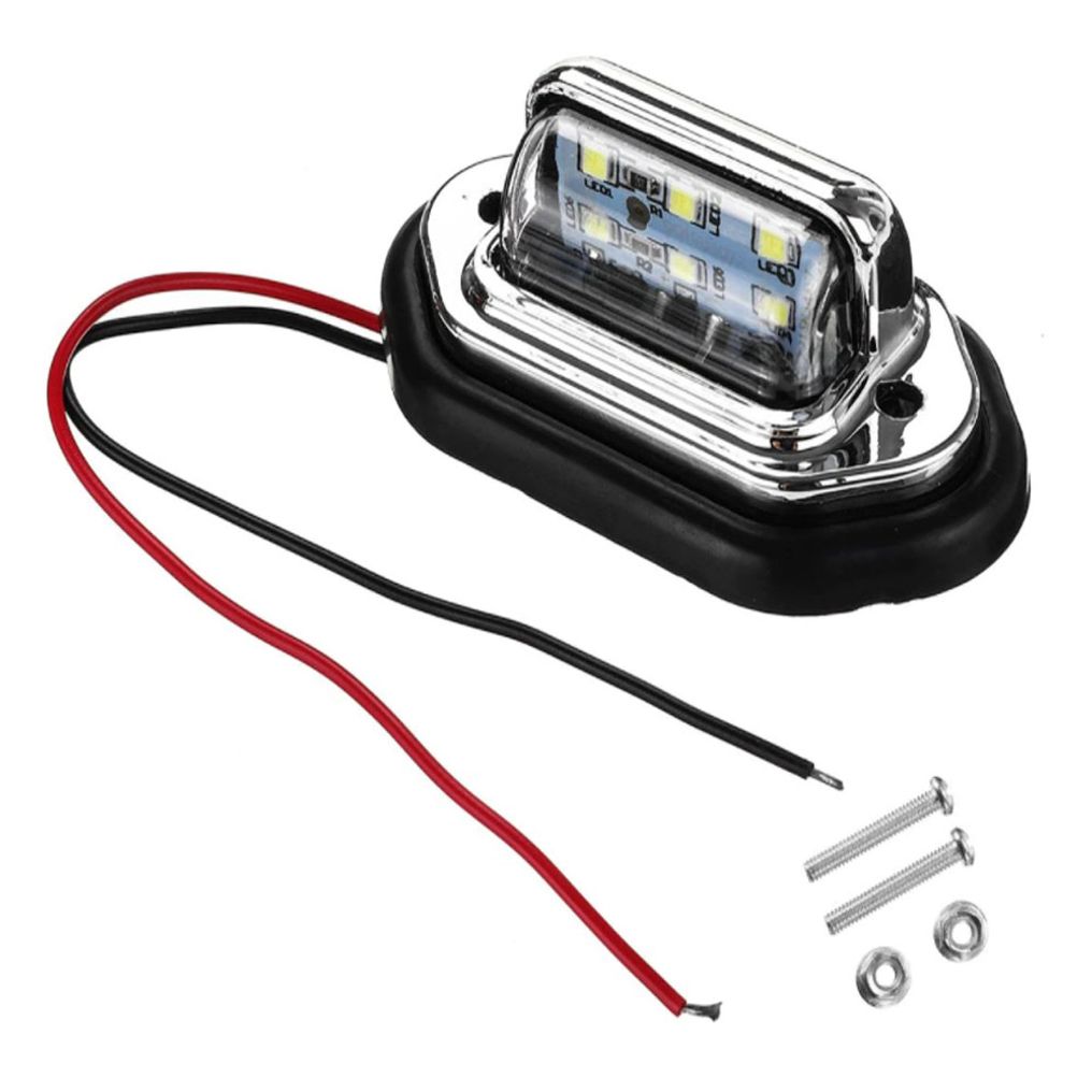 테일라이트 방수 LED 자동차 번호판 신호 램프 보트