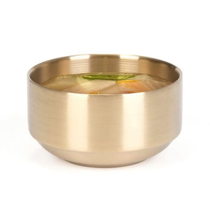 금상 대접 티타늄 국그릇 면기 물김치 탕기 중 10.5cm