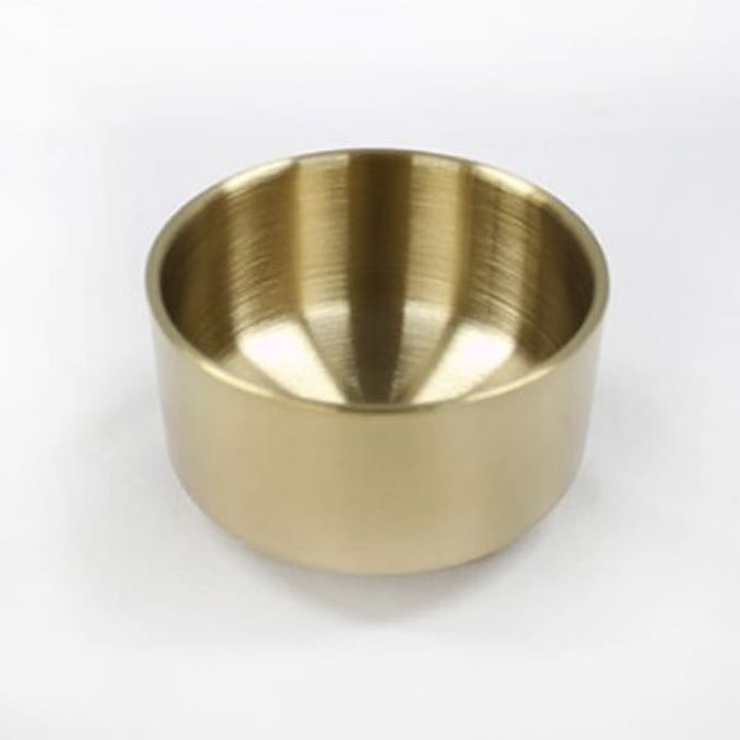 금상 대접 티타늄 국그릇 면기 수정과 식혜 탕기 9cm