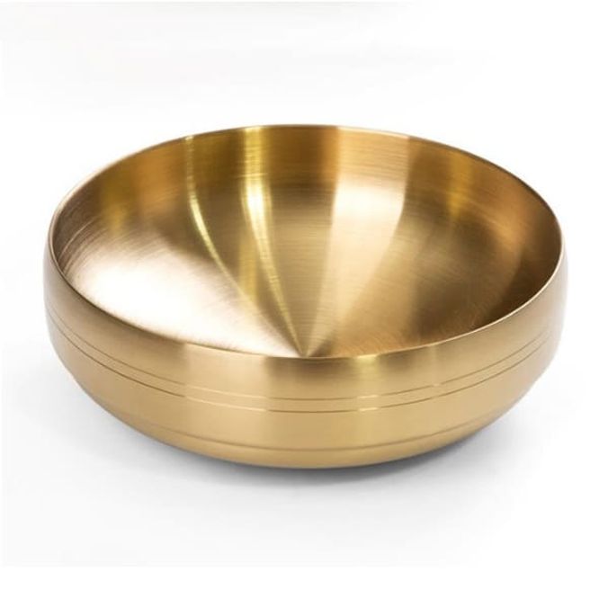 금상 면기 티타늄 낮은 냉면기 국수그릇 대접 대 21cm