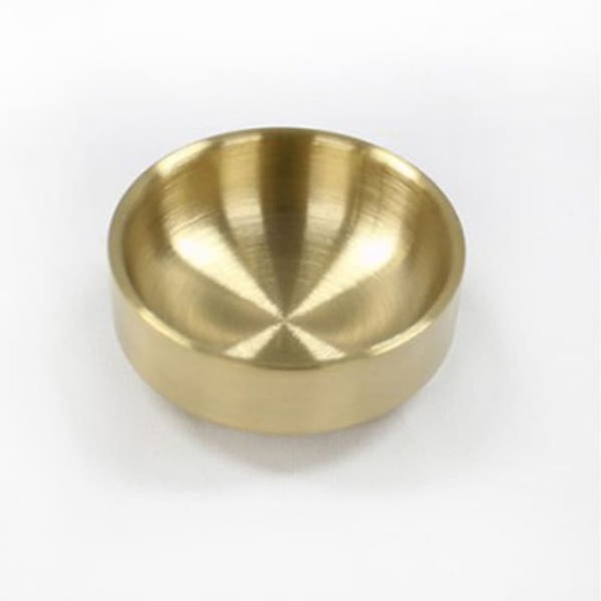 금상 티타늄 반찬 그릇 찬기 이중 접시 극소 7.5cm