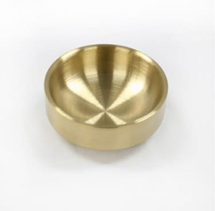 금상 티타늄 반찬 그릇 가정 찬기 이중 접시 소 9cm