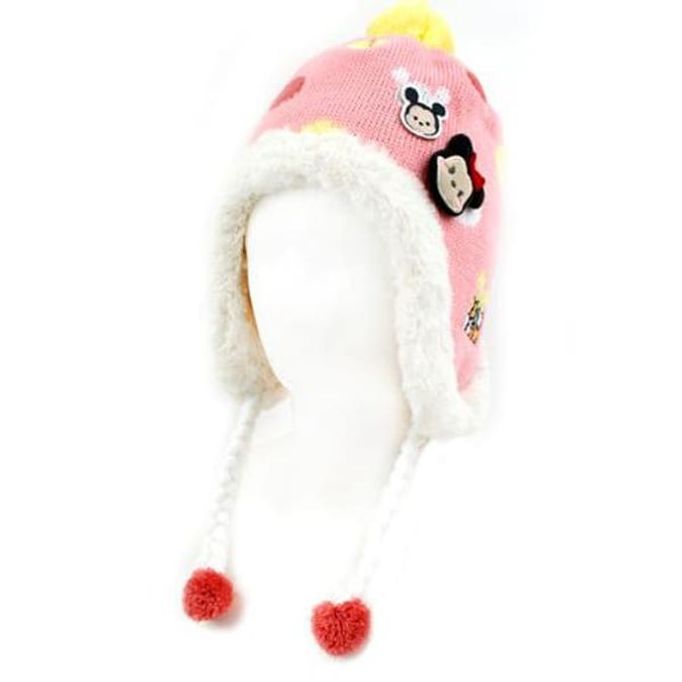 미키마우스 귀달이 모자 벙거지 귀덮개 방한 모자