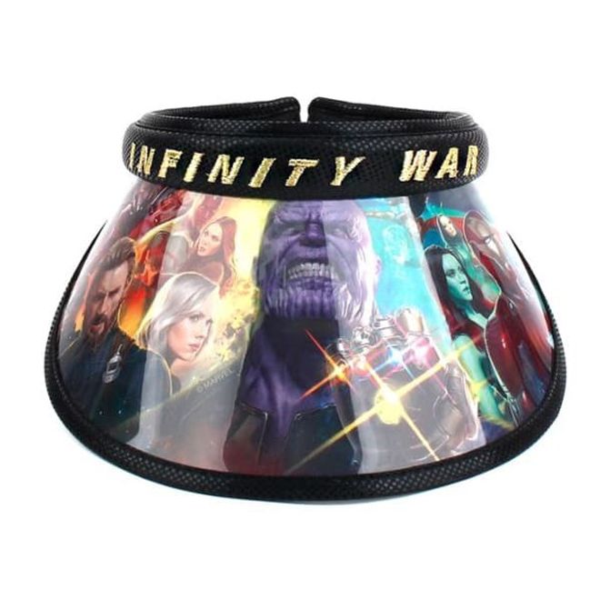 인피니티워 남아 썬캡 키즈 여름 모자 핀캡 블랙