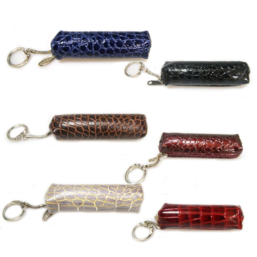 원형 도장집 도장지갑 인감 도장 케이스 파우치