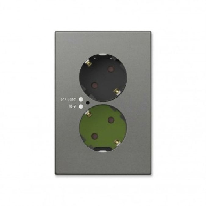 TI4 대기전력 자동차단 콘센트 2구 상시+대기