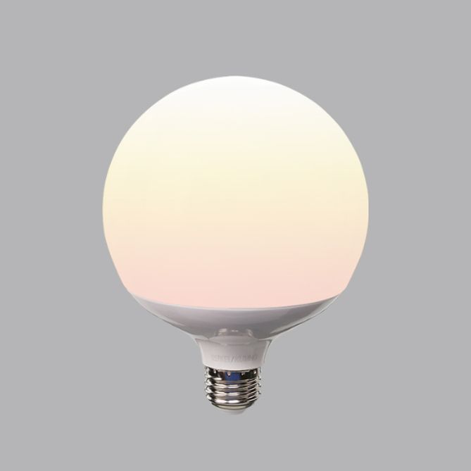 볼구 LED 15W G120 숏타입 전구색 KS 전구 교체