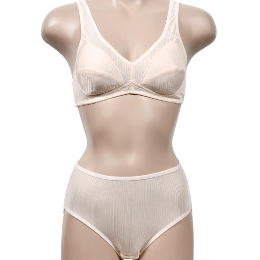 가벼운 여성 인견 노와이어 브라 팬티 세트