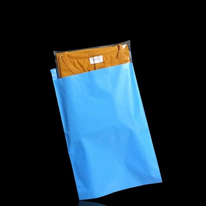 블루컬러 HDPE 택배봉투 55X65cm +4cm 100장