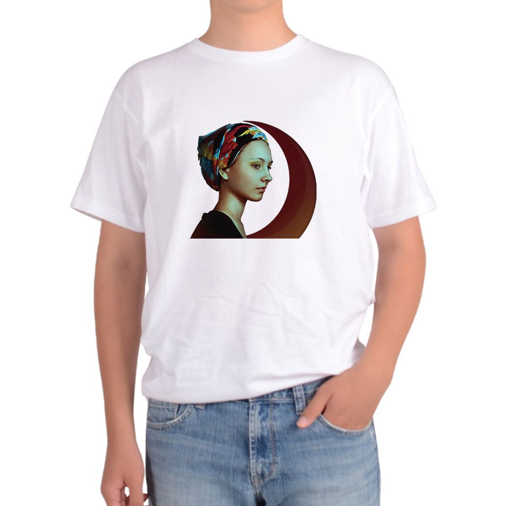 오버핏반팔티 여인의 초상화 옆모습 그림 유명한 명화 미술 그림감상은 어려워