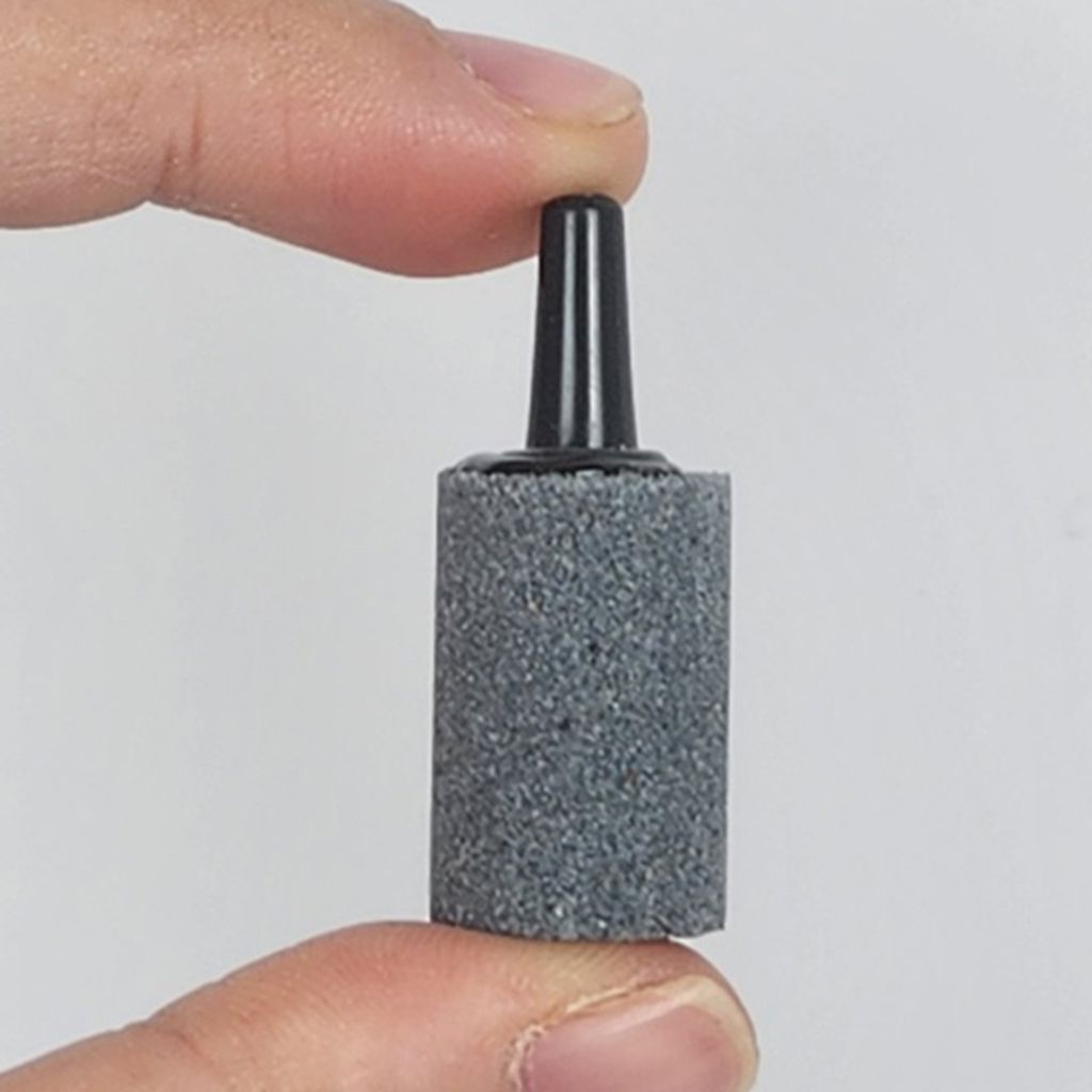 사각 어항 에어스톤 그레이