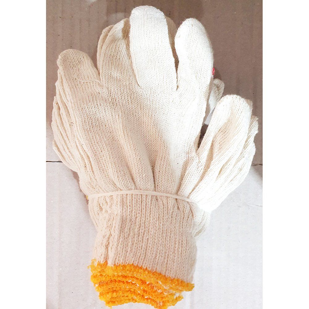 면장갑(노란색띠 10입)